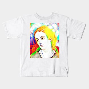 Margaret Fuller Colourful Portrait | Margaret Fuller artwork 12 Kids T-Shirt